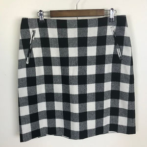NWT Talbots Checkered Skirt